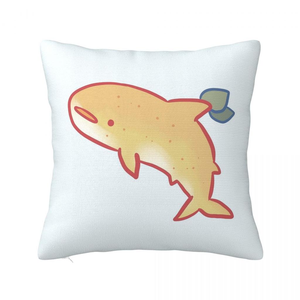 Lemon Shark Square Pillowcase Pillow Cover Polyester Cushion Decor Comfort Throw Pillow for Home Bedroom