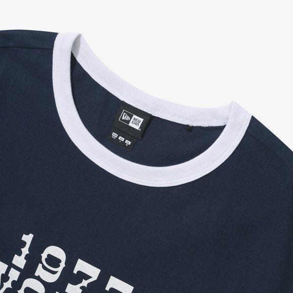New Era New York Yankees World Series Ringer T shirT Team Navy 15147505