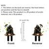 Halloween Decorations Outdoor Stakes Halloween Decorations Outdoor Yard Signs 2D Scary Party Supplies Outside Decor Signs For
