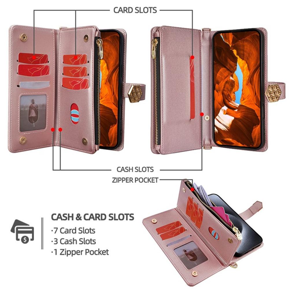 For OnePlus Nord 5 5G/Ace 5 Ultra 5G Case Cross Texture PU Leather + TPU Wallet Phone Cover with Strap