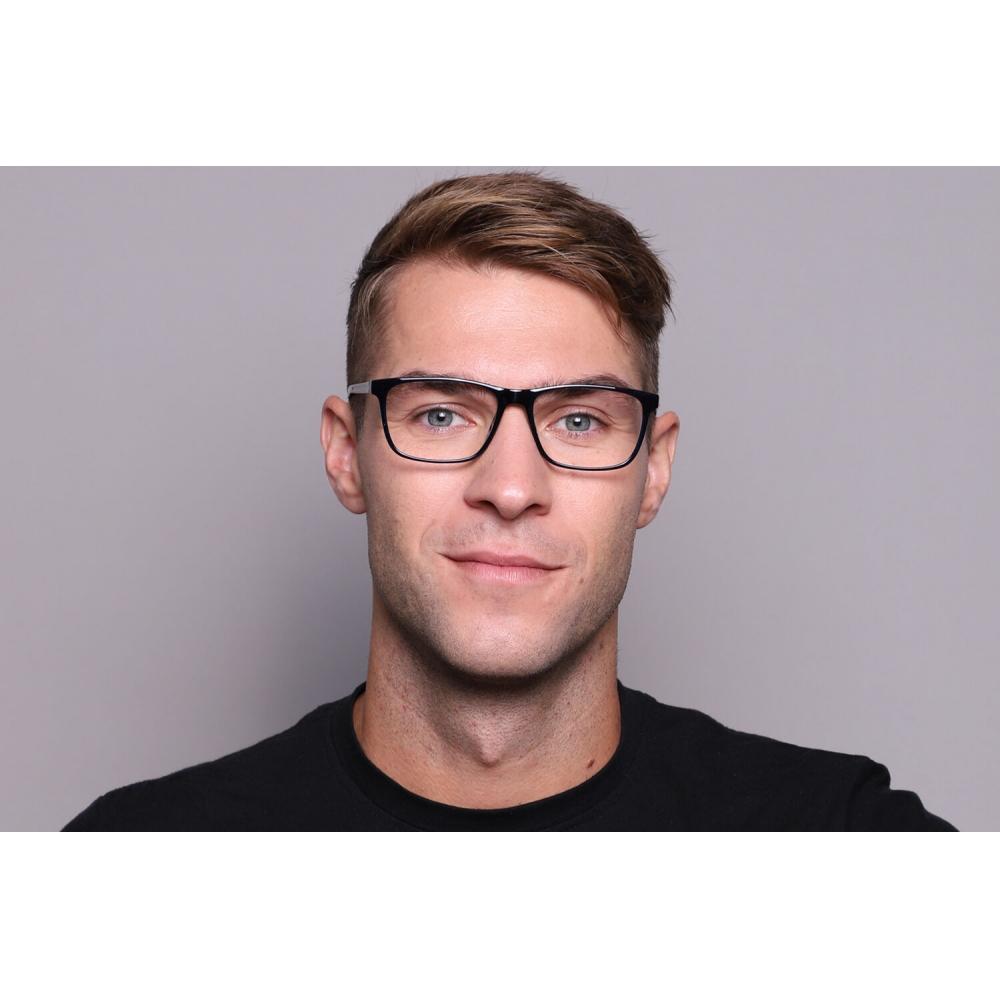 Full Rim Rectangle Dark Blue Smartbuy Collection Nyree Cp111d Fashion Unisex Eyeglasses