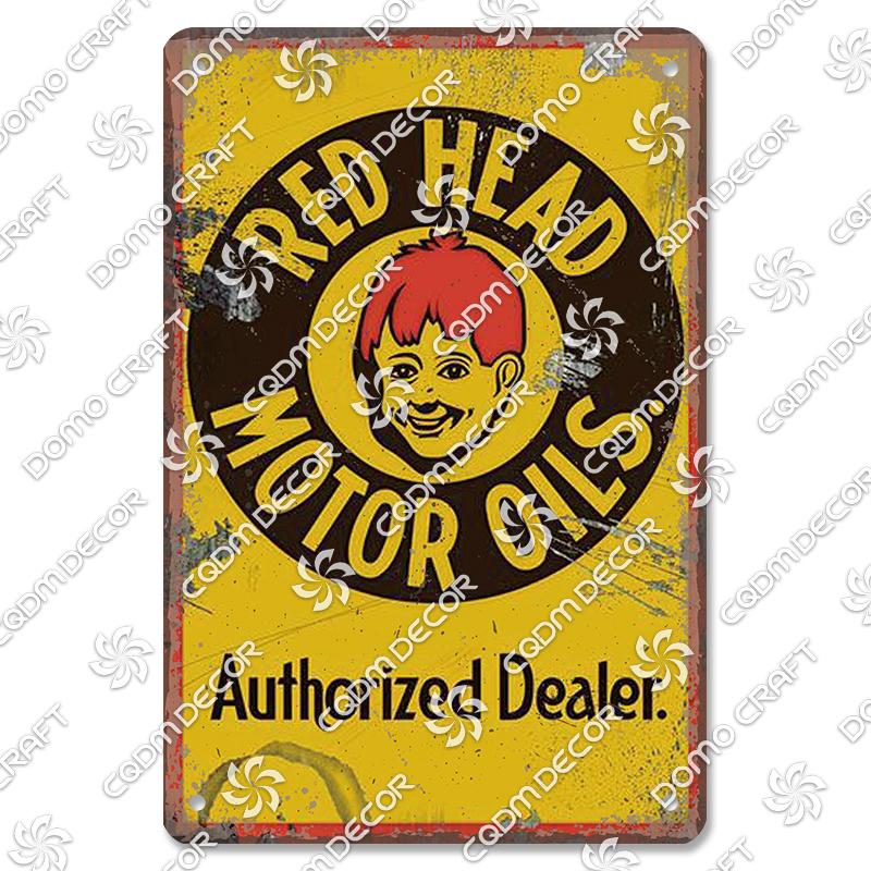 Motor Oil Poster Vintage Metal Plate Energol Oilzum Car Parts Oil Change Metal Tin Signs Wall Decor Garage Club Man Cave