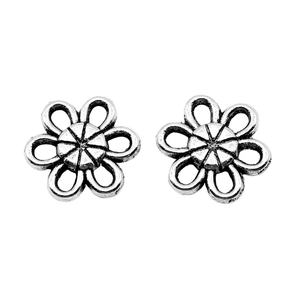 Flower Plaque Connector Components Pendant Diy Jewelry Pendants