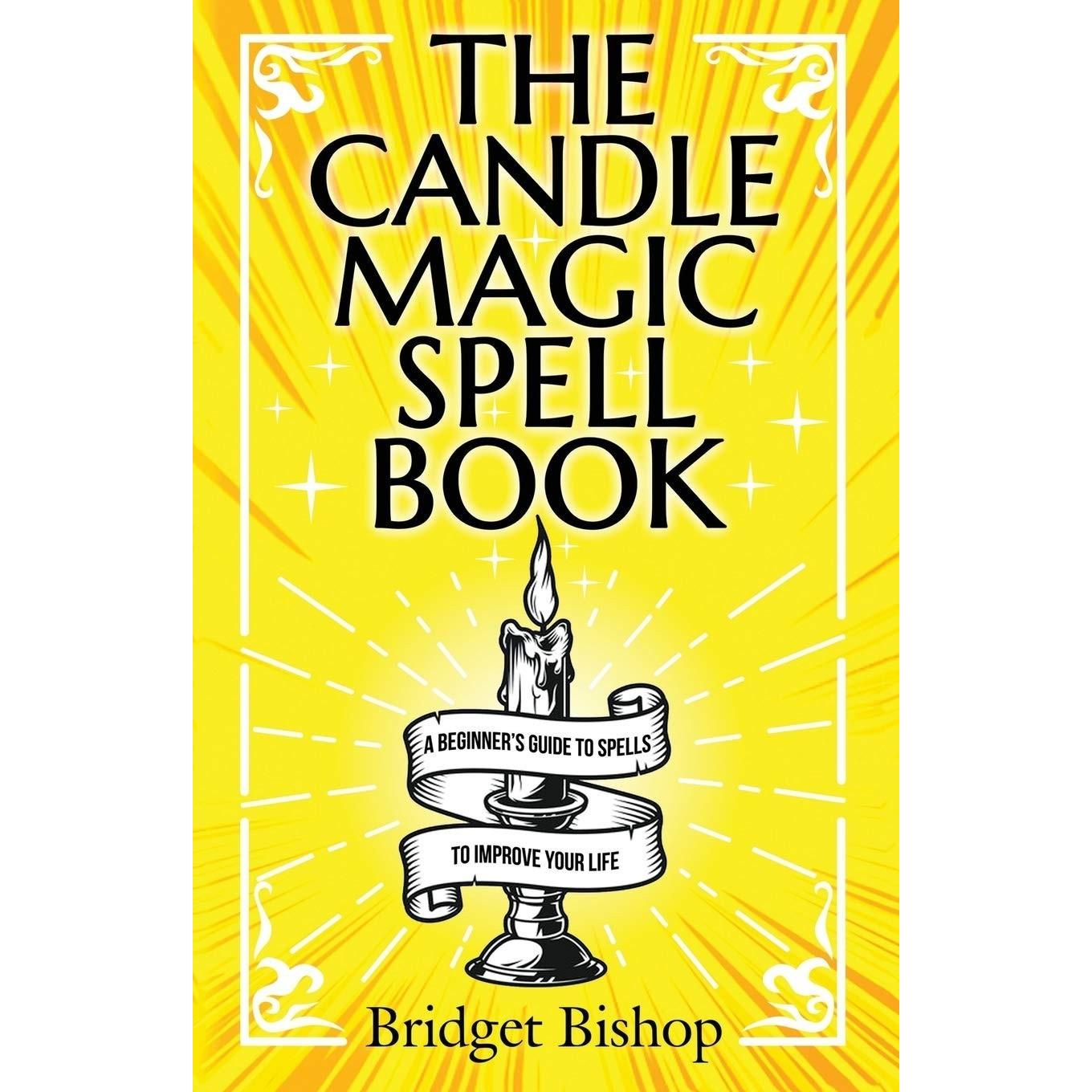 The Candle Magic Spell Book Paperback By Bridget Bishop UKN1621