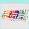 Wooden Number Shape Threeinone Counting Board Educational Toy For Early Learning Kids