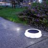 Solar LED Ground Lights Waterproof Outdoor Deck Lights Solar Powered Yard Fence Wall Pathway Landscape Lighting Decoration