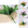 Beautifully Crafted 7 Branch Fake Lily Of The Valley Bouquet For Luxurious Event Decoration