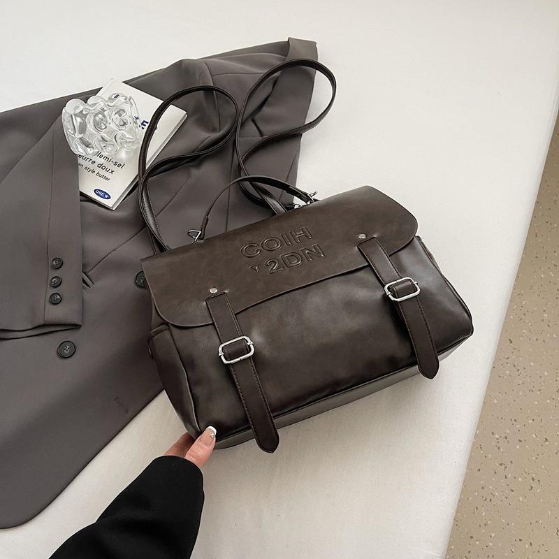 Retro large-capacity backpack bag women's new casual fashion shoulder bag premium travel backpack