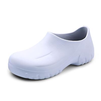 Heren Waterdicht Anti-slip Tuin Ziekenhuis Werken Super Anti-slip Oliebestendig Waterdicht Keuken Sandalen Platte Schoenen Dames
