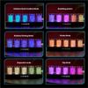 Bestseller RGB Simulation Nixie Tube Clock Retro Electronic Creative Desktop Ornaments Acrylic LED Tube Digital Desk Clock