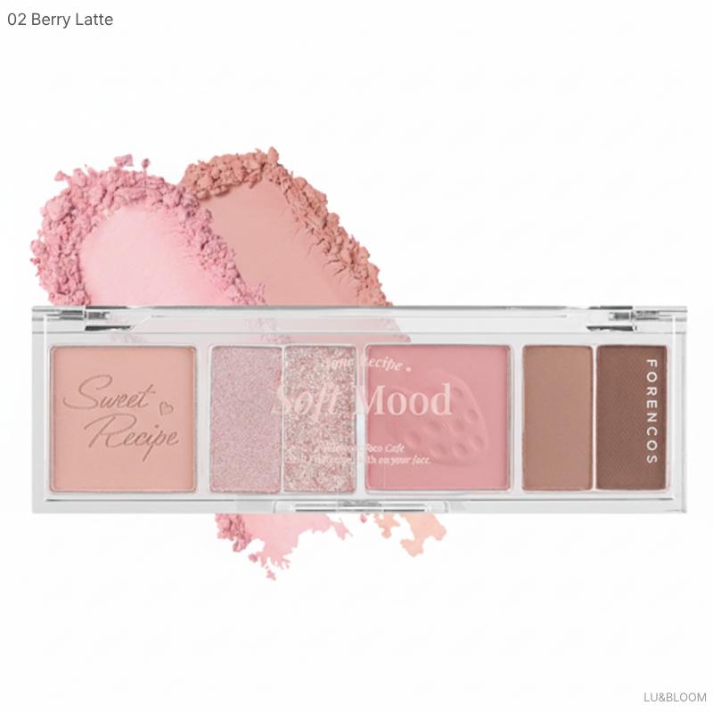 FORENCOS Soft Mood Eye Palette 6.1g (+Free gift)