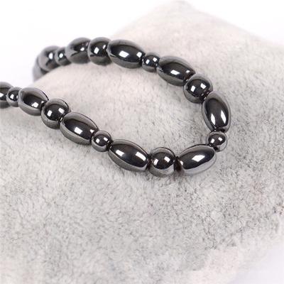 Magnetische Therapie Enkelband Kralen Hematiet Steen Gezondheid Afslanken Enkelband Sieraden