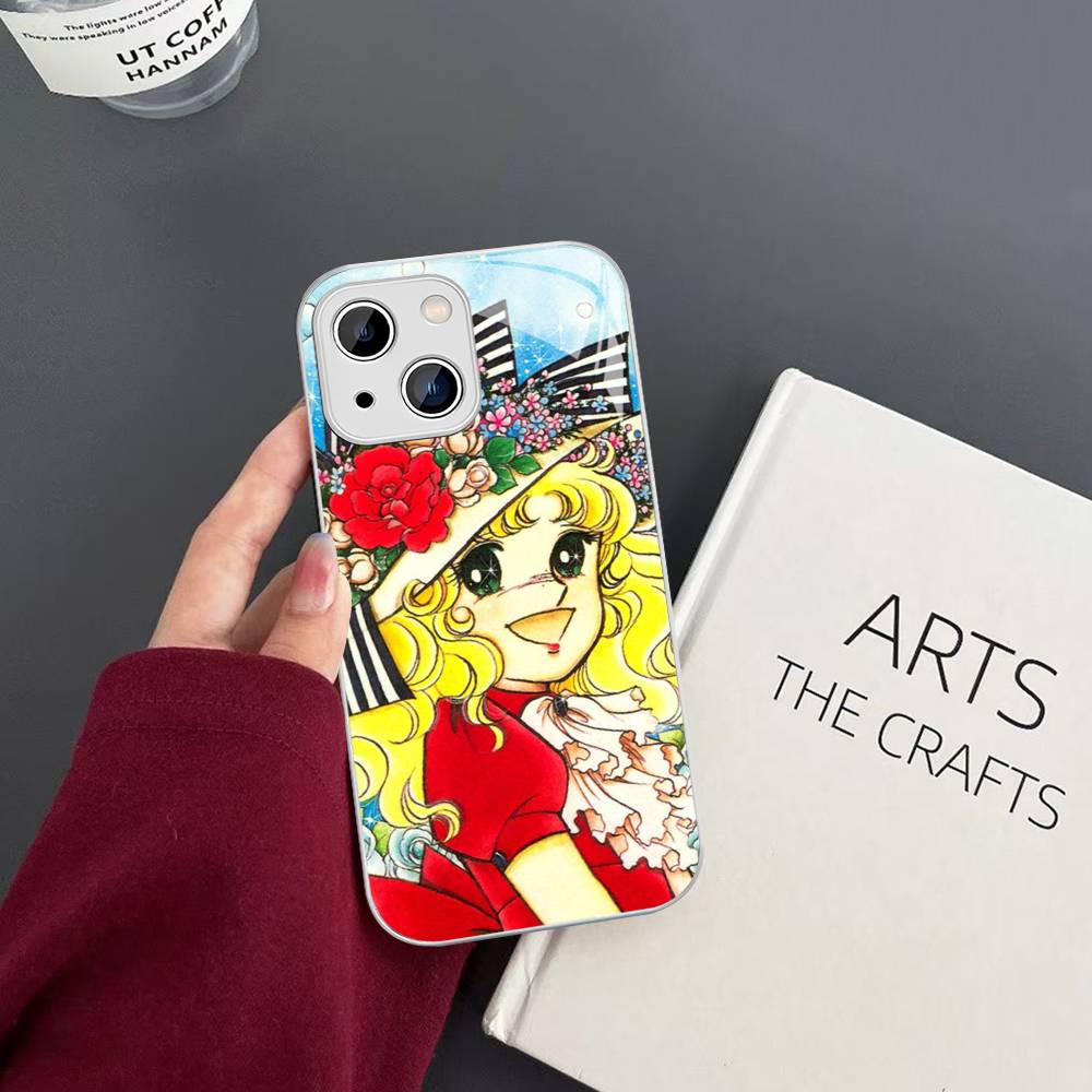 

Manga Candy For IPhone 14 13 12 Mini 11 Pro XS Max X XR 14 Plus Tempered Glass Cover iphone 14pro max