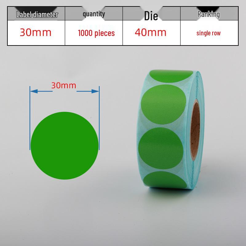 Waterproof Adhesive Thermal Barcode Stickers - Various Sizes