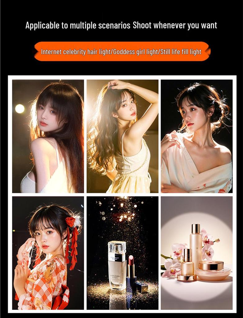 Mermaid Princess Live Broadcast Colorful Spotlight for Streamers