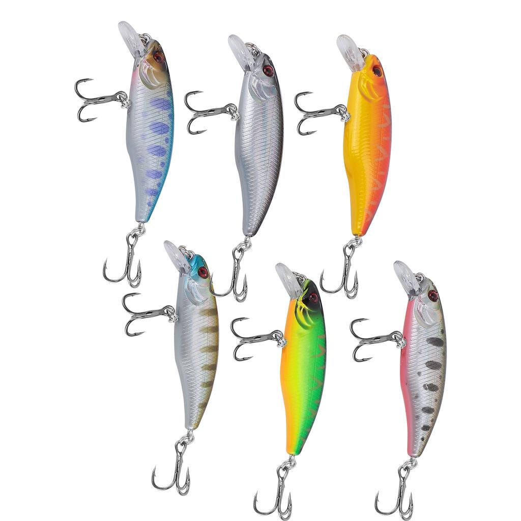 Minnow Fishing Lure Topwater Hard Bait Wobbler Jig Bait Carp Striped Bass Fishing SwimBait