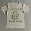 Sometimes I Just Be Fartin Shirt - Funny Frog Meme T-Shirt- Unisex Cotton Tee
