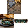 Green Peacock Ethnic Style Handmade Beaded Jewelry For Men Women Gift