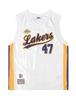 Maillot de Basketball Enbiei Hwc Lal Satiné Sans Manches (N252Ts855P) blanc