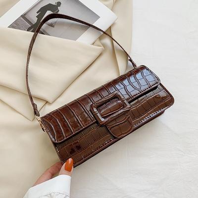 Yeni Flap Omuz Çantası Moda Çanta Kadınlar için Pu Deri Kare Kadın Çanta Koltukaltı Çanta Çanta
