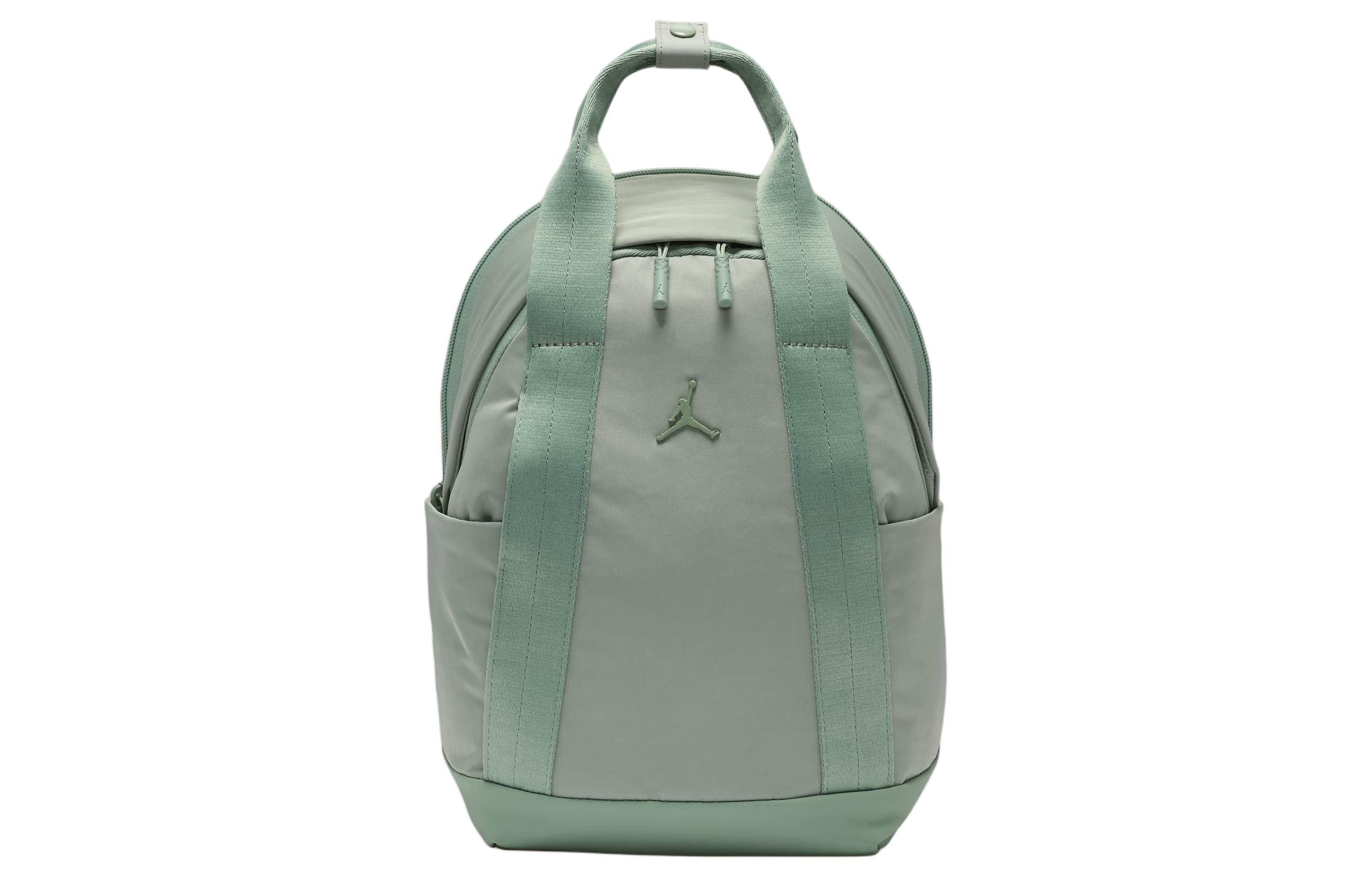 Jordan Two Way Zip Closure Recycled Nylon Backpack Mini Women s Jadeite Green WA0918-EHS Mini