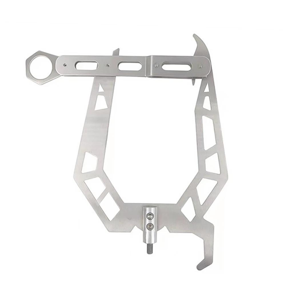 Stainless Steel Multi-Function Mooring Hook – Quick Line Threader & Portable Boat Securing Dock Hook for Kayak & Yacht