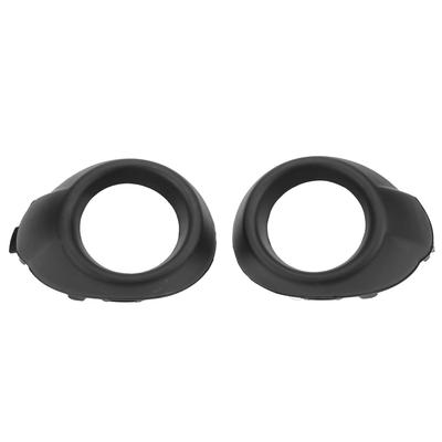 Par de Adornos Negros para Anillo de Luz Antiniebla Delantera 1703890 Repuesto para FORD FOCUS MK3 2011?2014