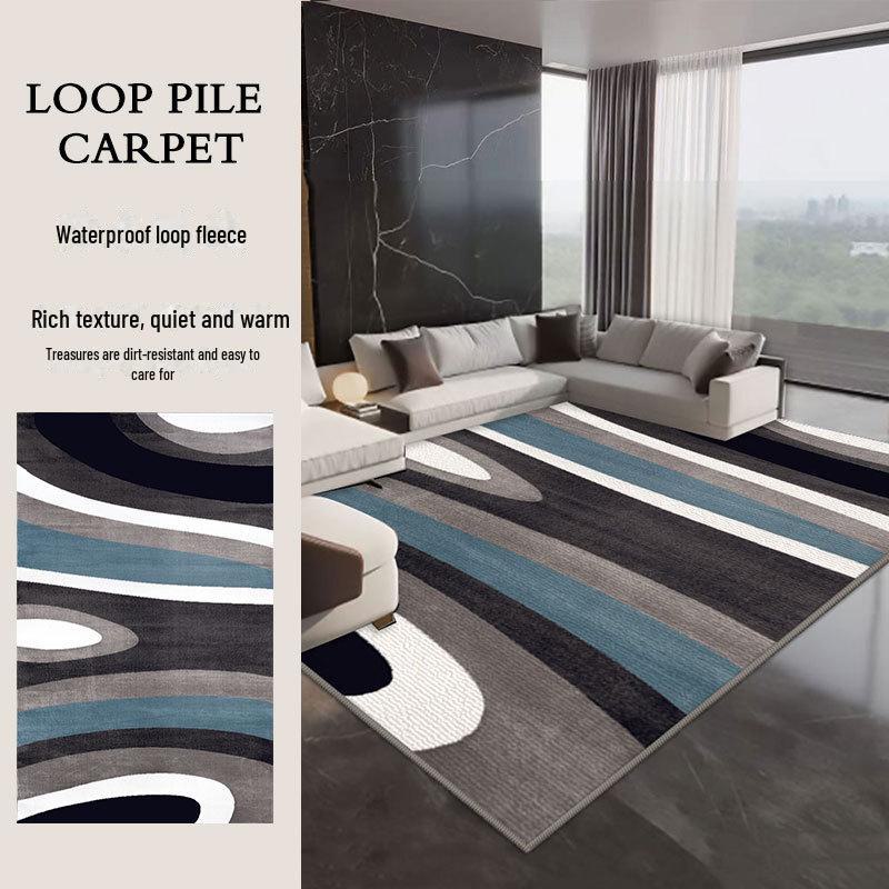 2024 Velvet Waterproof Stain-Resistant Carpet: Perfect for Living Room, Bedroom, Bedside, and Under Coffee Tables