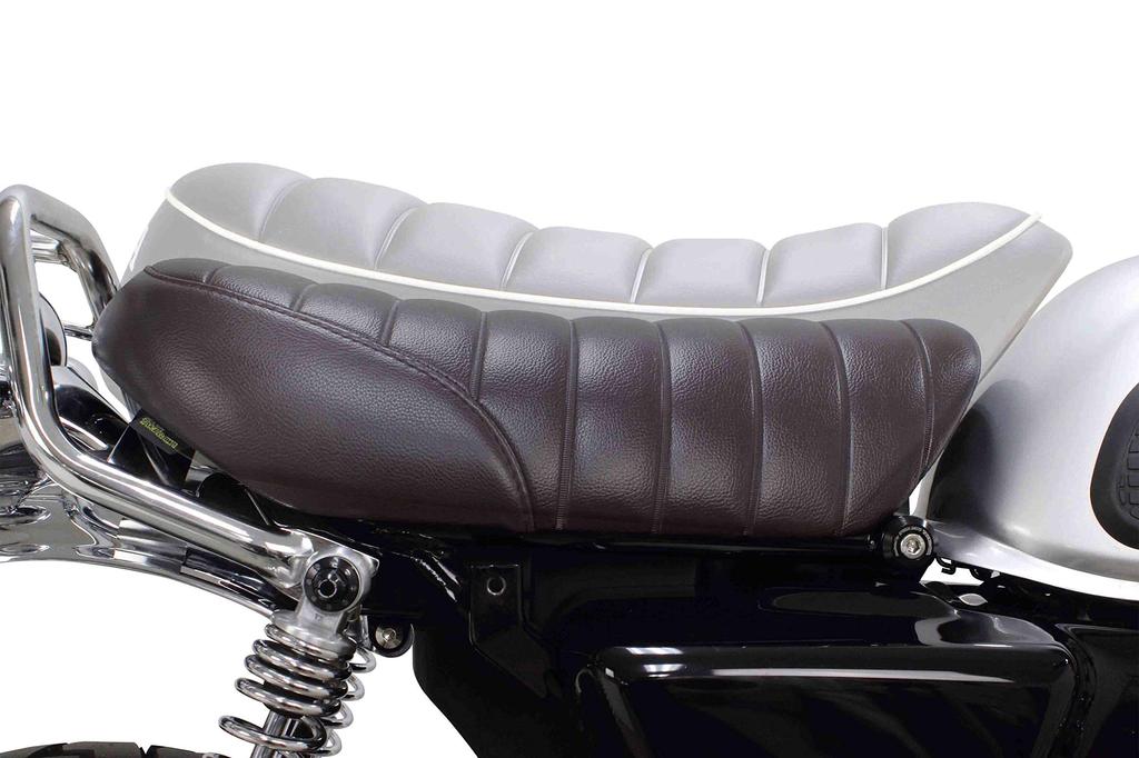 SP TAKEGAWA Seat Tuck Roll Sheet Brown Tuck Roll Sheet Seat Resin Monkey 125 Monkey 125 Thai Model Base (JB02-1000001~), (MLHJB02) 09-11-0250