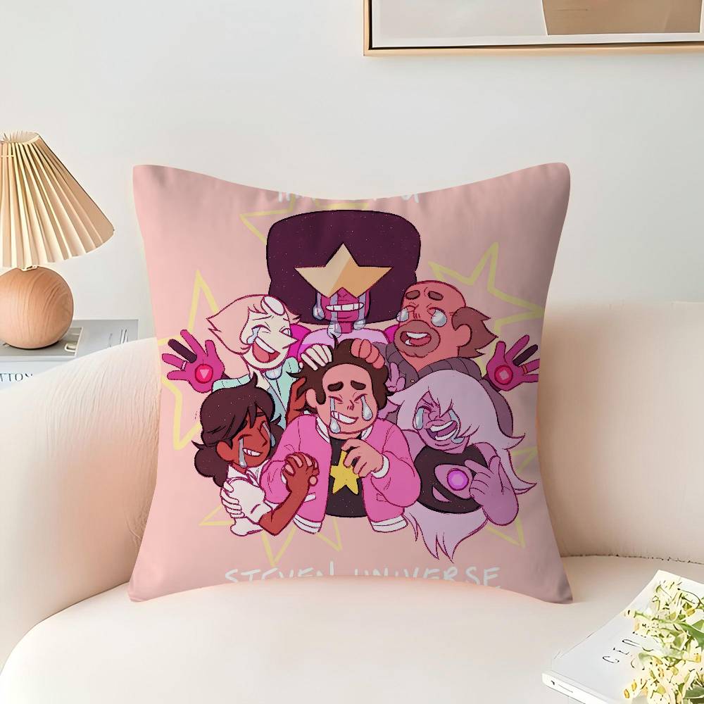 Steven Universe Pillowcase Toon Gift Cushion Cover Bedroom Home Sofa Chair Seat Decor Pillow Case