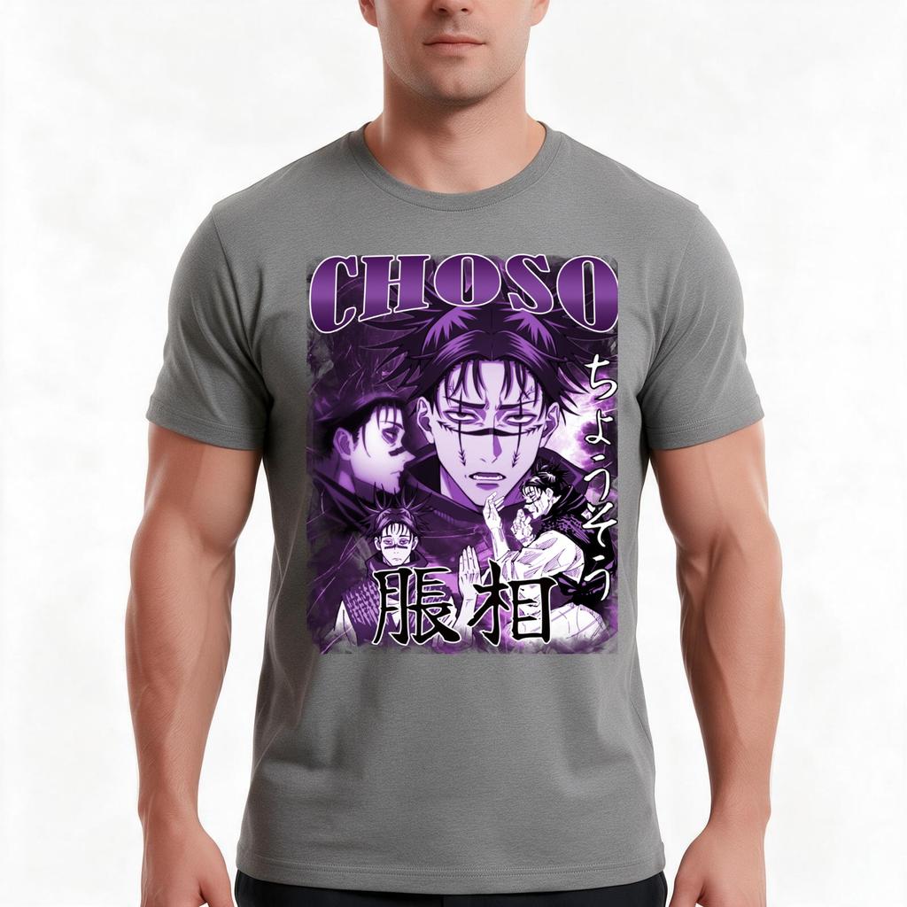 Choso Kamo Toji Yuji Jujutsus Kaisen Movie JJK TShirt Summer Casual Cotton Tee Oversized Streetwear Tops  Cotton
