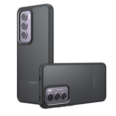 Acrylic Shockproof Matte Phone Case for OPPO Reno 12 Pro Reno12 5G Transparent Hard Bumper Protection Cover for Reno 12 F 11Pro Find X7 Ultra Shell