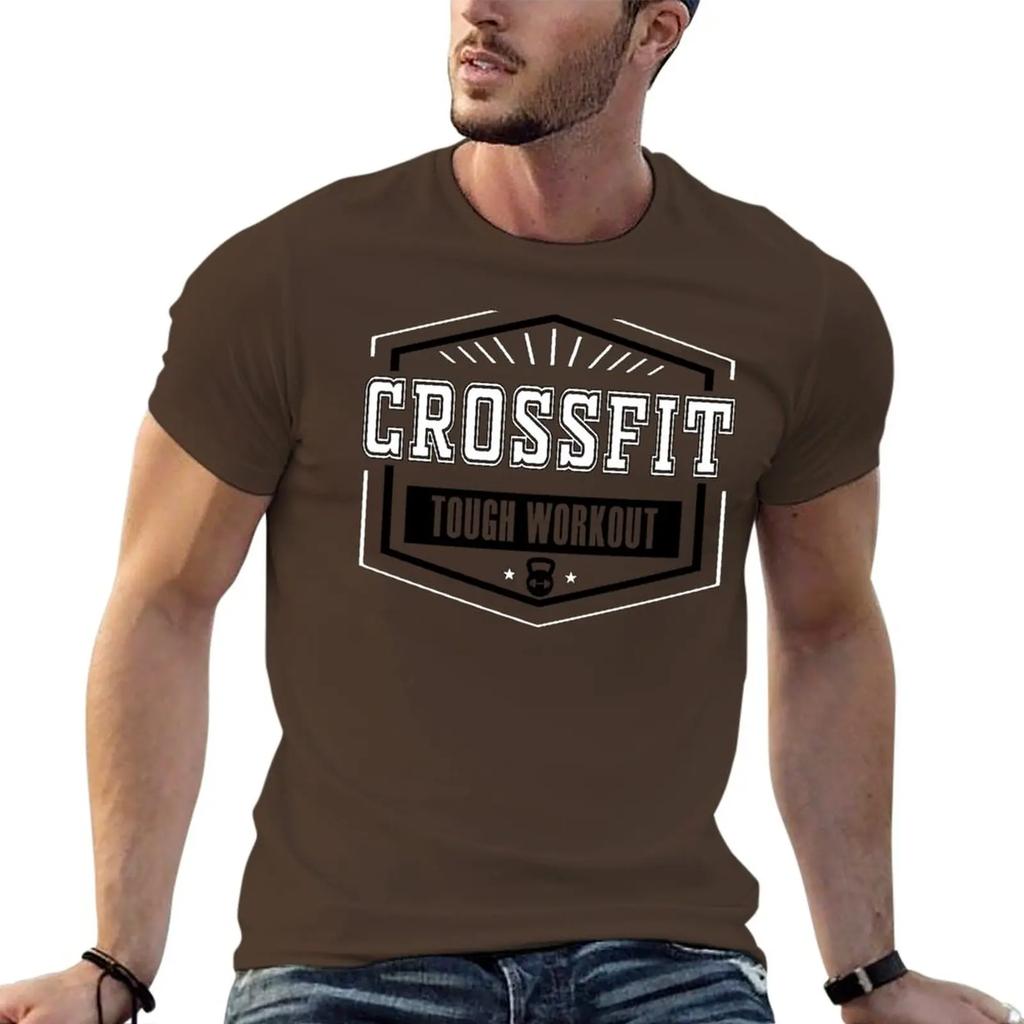 New Crossfit T-Shirt tops Aesthetic clothing t shirts for men