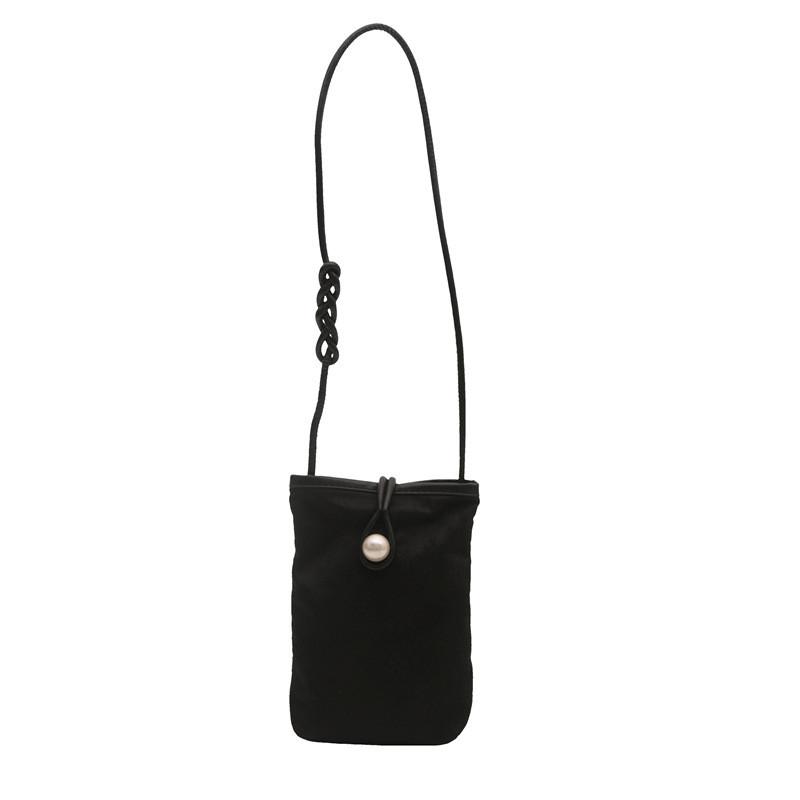Chic 2024 Summer Small Square Shoulder Bag For Women In Black Cream Pink Green Colors