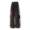 Langsha Women's Casual Striped Wide-Leg Sporty Joggers