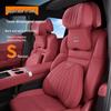 Geely Car Seat Accessories: Headrest, Lumbar Support, Neck Pillow, and Waist Cushion for Hao Yue, Xing Rui, Emgrand, Boyue, and Bin Rui Models.