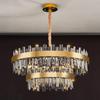 Modern Crystal Pendant Lamp Led Chandeliers for Dining Room Pendant Lights Hanging Lamp for Ceiling Pendant Lamp Indoor Lighting