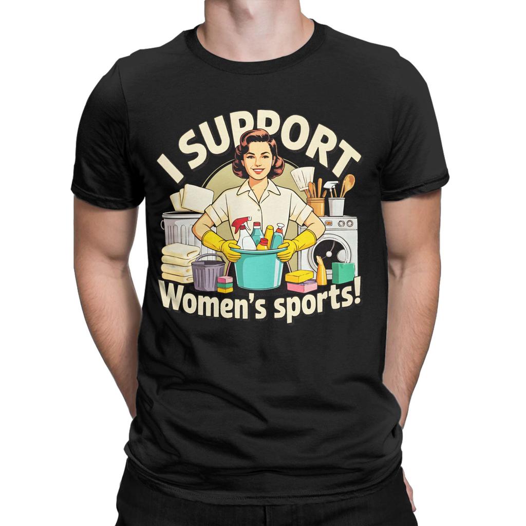 Unisex I Support Unisexs Sports T Shirts Pure Cotton Tops Funny Short Sleeve Crew Neck Tees Birthday Gift TShirts