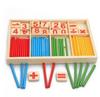 Wooden Arithmetic Counting Sticks for Early Math Education