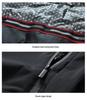 Men's Business Casual Down Jacket with Detachable Hood - Graphene Insulated, Thick Padded Cotton Coat for Winter