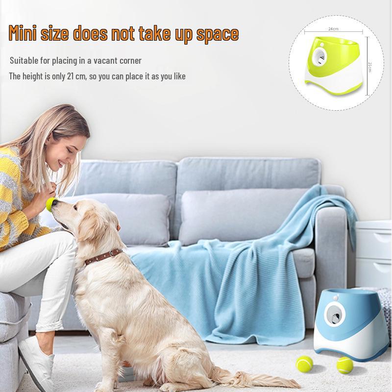Dog Tennis Ball Launcher: Automatic Throwing Machine for Fetch and Exercise