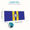 Leeds F Custom Name Large Size Mouse Pad Large Gaming Table Cushion Non-slip Laptop Tablet Big Mousepad XXL Mat Mini PC Playmat With Lock edge