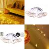 Indoor Usb Led Curtain String Lights With Remote Control For Bedroom And Living Room Decor