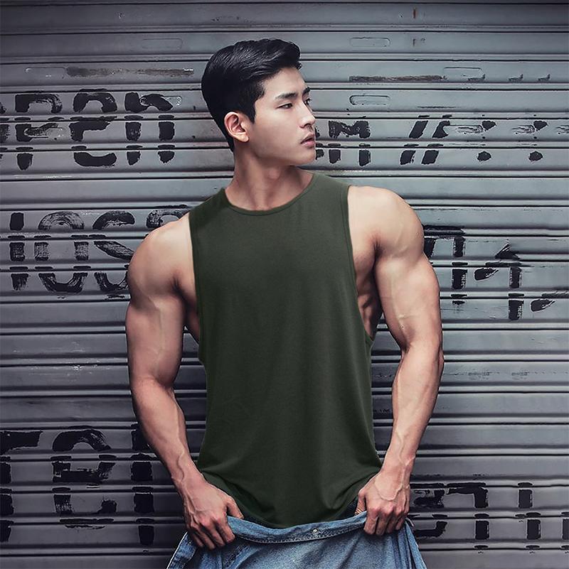 Brand Gyms Workout Singlet Sleeveless New Clothing Bodybuilding Fitness Men Tank Top With Hooded Mens Stringers Tank Tops Shirt