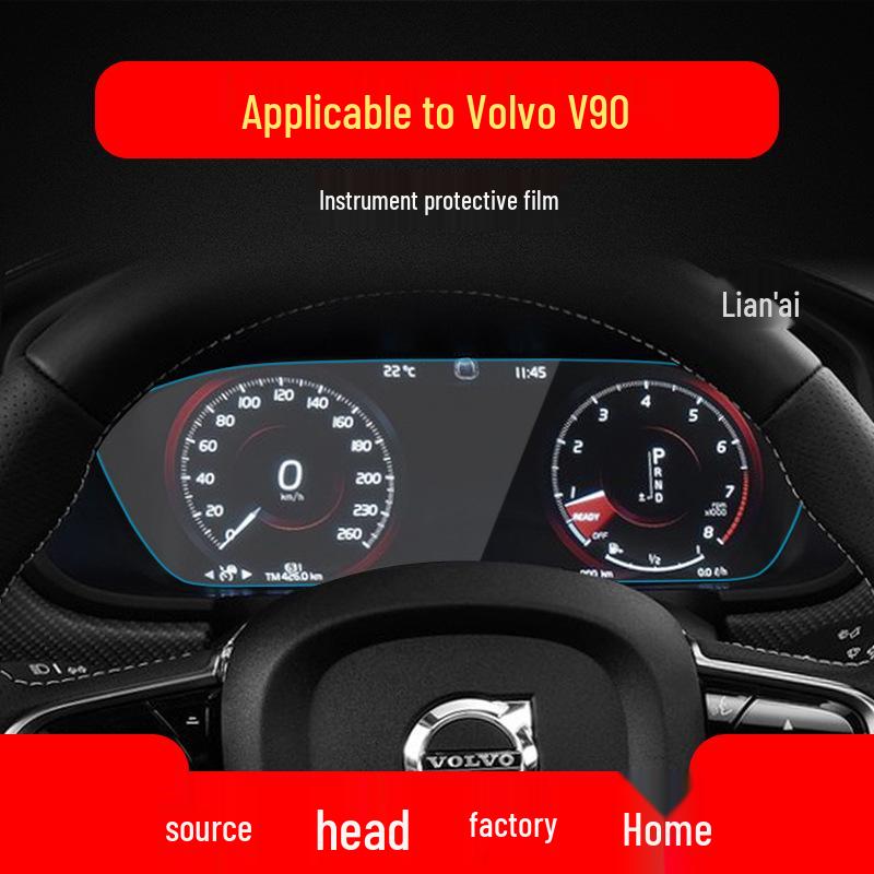 Защитная пленка для навигационного экрана и консоли Volvo S90/V90/XC90