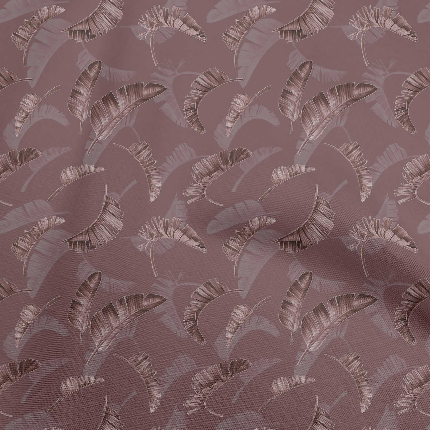 

OneOone Cotton Flex Light Blue2 Тканина з тропічним банановим листям для шиття Тканина з принтом у дворі 40 дюймів 42 Inch Wide - Viscose Chiffon винний