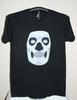 Skull Face - Skelton Face Graphic 100% Cotton T-shirt Mens Tees Top XL, Black