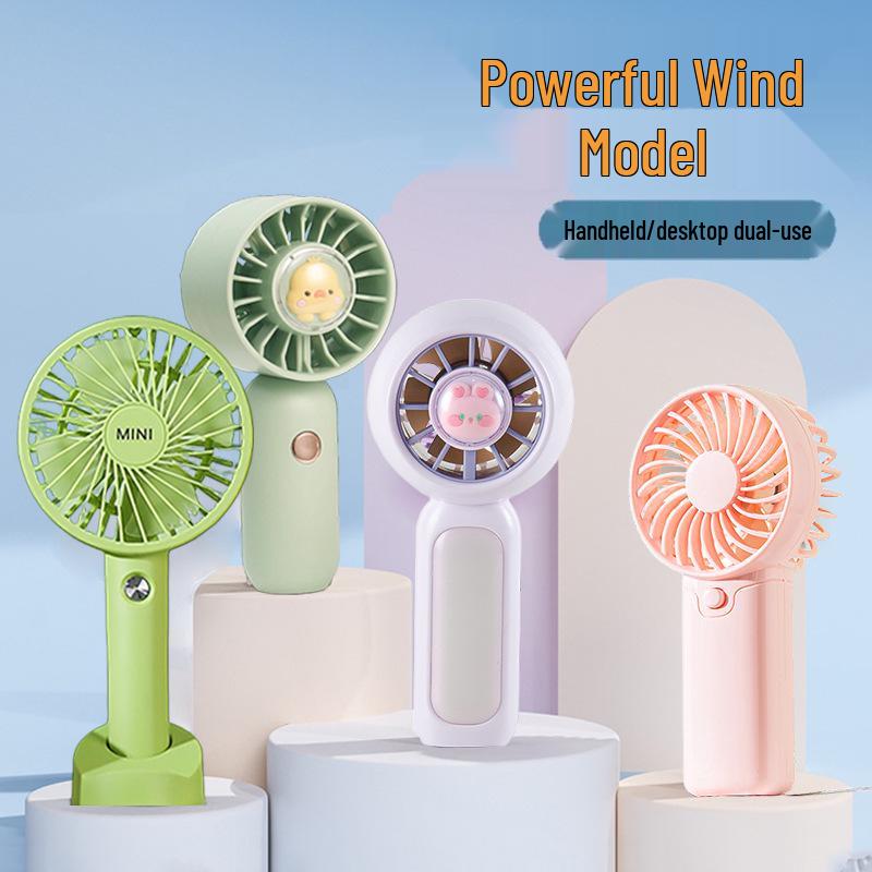 Foldable Handheld Mini USB Fan with Large Airflow