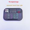 M2 Multi-Mode Mini Keyboard with Touchpad Roller: 7-Color Backlit Air Mouse Keyboard