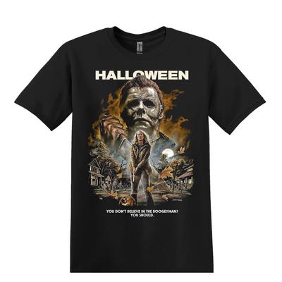 Halloween Movie Horror Michael Myers TShirt Black S3XL Unisex T-Shirt